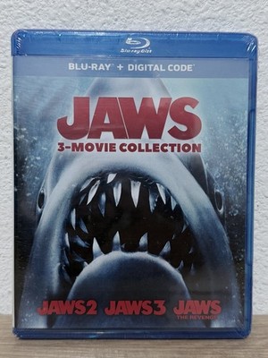 Jaws 2 / Jaws 3 / Jaws The Revenge Blu-ray Roy Scheider NEW