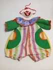 Vintage Clown Costume w/ Padding and Mask for Cabbage Patch Kids Dolls