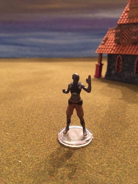 D&D Bigby glory of the Giants prepainted 19 of42 goliath monk loose WotC Wizkids