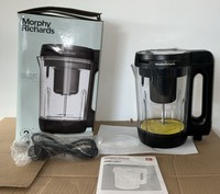 Morphy Richards Clarity 1.6L Soup Maker - NEW but Lid Seal missing See Photos