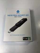 Thetis Pro-C FIDO2 Security Key Passkey via Connect USB-C NFC TOTP / HOTP