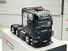 Scania streamline topline 6x2 twin steer  " TRHS " WSI truck models 1:50 scale