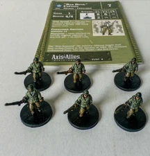 1x Red Devil Captain 37/60 1939-1945 Axis & Allies Miniatures