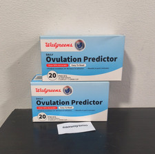 Walgreens Daily Ovulation Predictor, 20 Pieces - test strips, Easy To Read x2