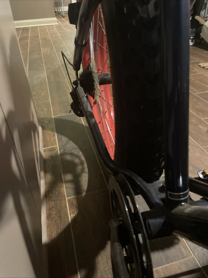 Mongoose Dolomite Fat Tire Bike - Red/Blue - Image 4 of 4