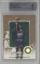 2000-01 Fleer Authority Prominence 75/25 18/75 Sam Cassell #33 BGS 9 MINT 2u3