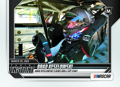 #ad #ad 2026 Panini Instant NASCAR #20 Brad Keselowski RFK Racing PRESALE $7.49