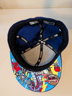 TKDK Tokidoki Boxer 7 5/8 59Fifty New Era Hat Fitted Cap Very