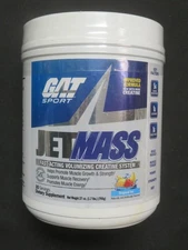 GAT Sport JetMASS Volumizing Creatine System 27 Oz 30 Servings Tropical Ice