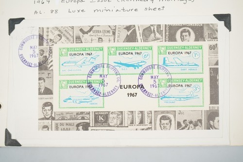 BRITISH ISLES SPECIALIZED 1960s JFK CINDERELLAS 250+ STAMPS & 50+ COVER - Bild 13 von 24