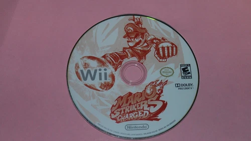 WII GAME MARIO STRIKERS CHARGED - DISC ONLY