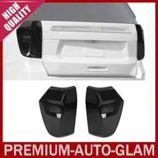 Tail Lamp Light Tailligt Cover Trim For Chevy Suburban Tahoe 20-23 Smoked Black