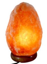 Himalayan Salt Lamp Rock Crystal Lamp Air Purifier Ionizer Reiki Energy 7-9 lbs.