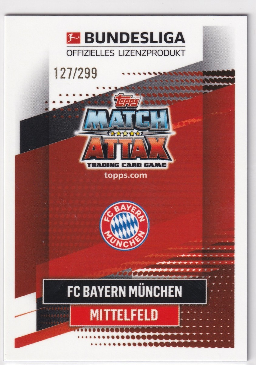 Joshua Kimmich 2020-21 Topps Chrome Match Attax Bundesliga