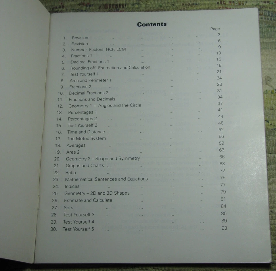 FIGURE IT OUT 5 A Maths Programme For Fifth Standard New Edition Tom Roche 1991 - Image 3 of 4