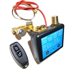 Wireless Remote Control Intelligent Auto Cut Off Disconnect Car Battery Switch