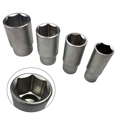 ASTA 1/2'' Sechskant Steckschlüssel lang 8-36mm 6-Kant Bit Einsatz Langnuss Nuss