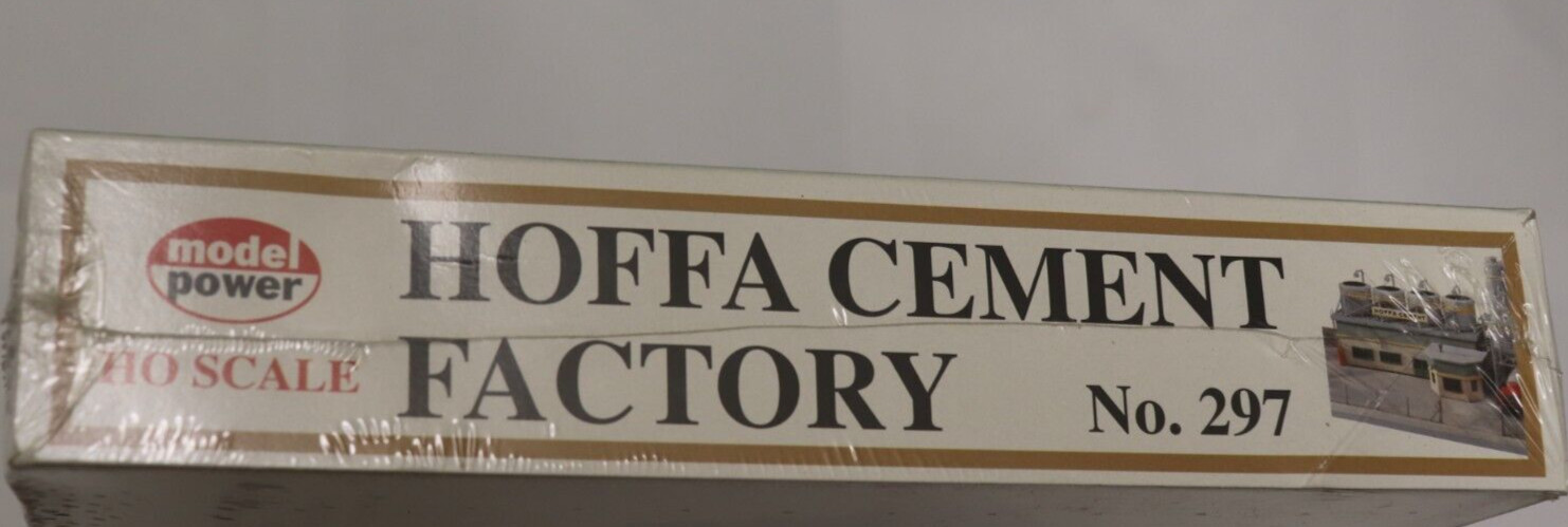 Model Power Hoffa Cement Factory Kit #297 HO Gauge, Sealed & NIB