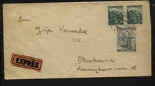 Bohemia   Moravia   express  cover                 KL0725