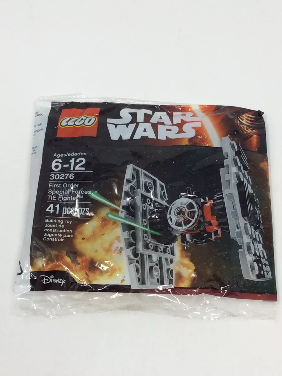 SEALED Lego Star Wars First Order Special Forces TIE Fighter Polybag 30276