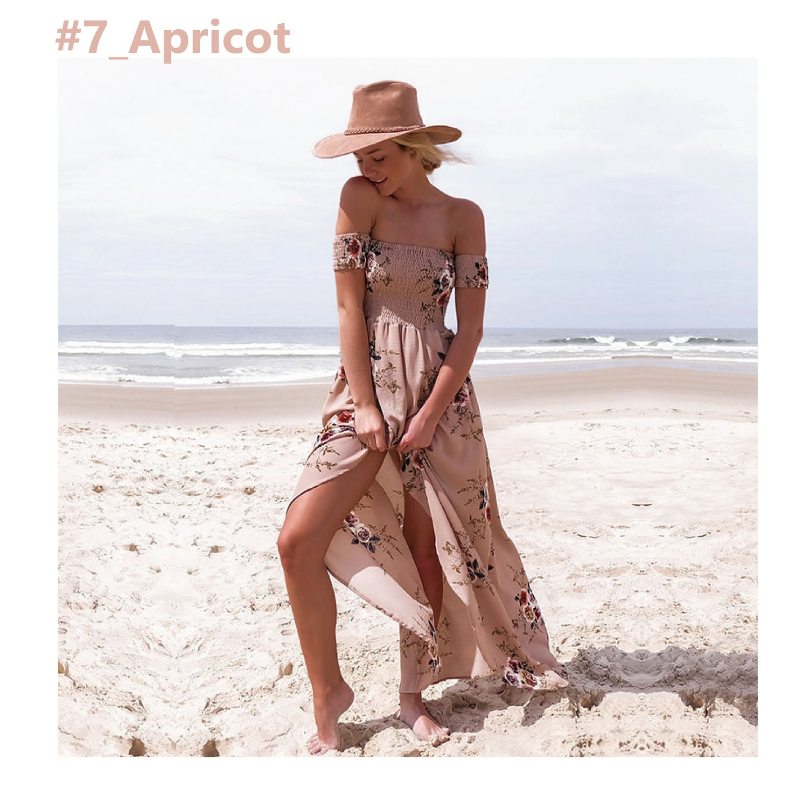 Women's Maxi Boho Dress Floral Summer Beach Cocktail Evening Party Long Sundress eBay