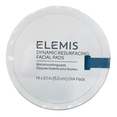 ELEMIS DYNAMIC RESURFACING FACIAL PADS (NIB/TRAVELSize/14 Pads/Sealed ) 