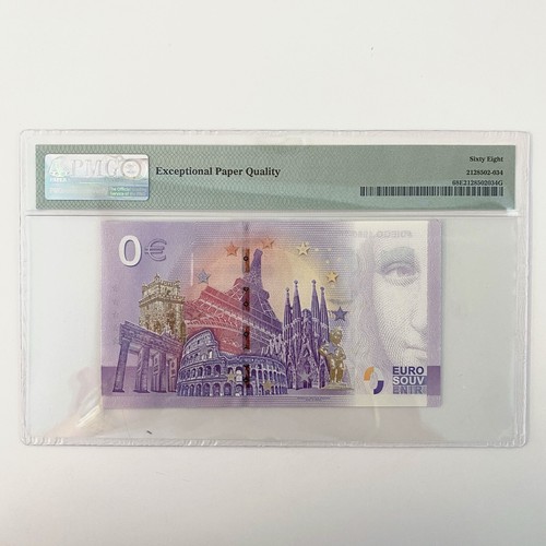 Billete de recuerdo de 0 euros PMG 68 magnífico gema sin usar #Diego 1960-2020 AGAA000038 - Imagen 2 de 3
