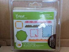   NEW   CRICUT ELEGANT EDGES CARTRIDGE ACCENTS, FRAMES, BORDERS, SHADOW, BOOK