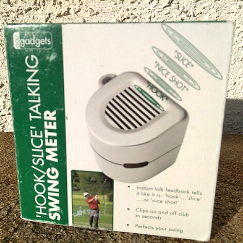 Golf Gadgets Haken Scheibe sprechender Schwungmesser elektronischer Golftrainer SC1712T1 - Bild 4 von 4