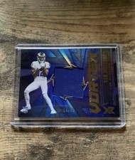 2020 Panini XR Vortex Materials Blue /49 Van Jefferson #VX-27 Rookie RC
