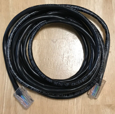 NEW Belkin 7-Foot Cat5e Network Patch Cable Black A3L781-07BK-CDW 7' Ft UTP Cord