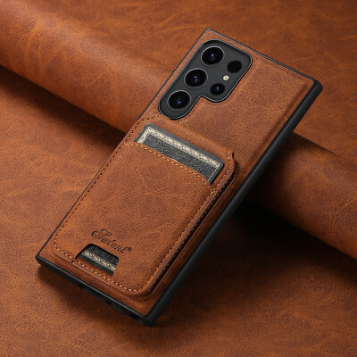 For Samsung Galaxy S26 Ultra S25+ Detachable Wallet Leather Case