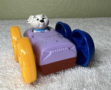 1998 Vintage McDONALDS HAPPY MEAL TOY 101 Dalmatians Flip Car