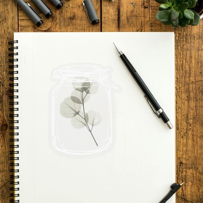  20 Pcs Prägematerialpaket Trockenblumen-Lesezeichen-Set Selber Machen Kind