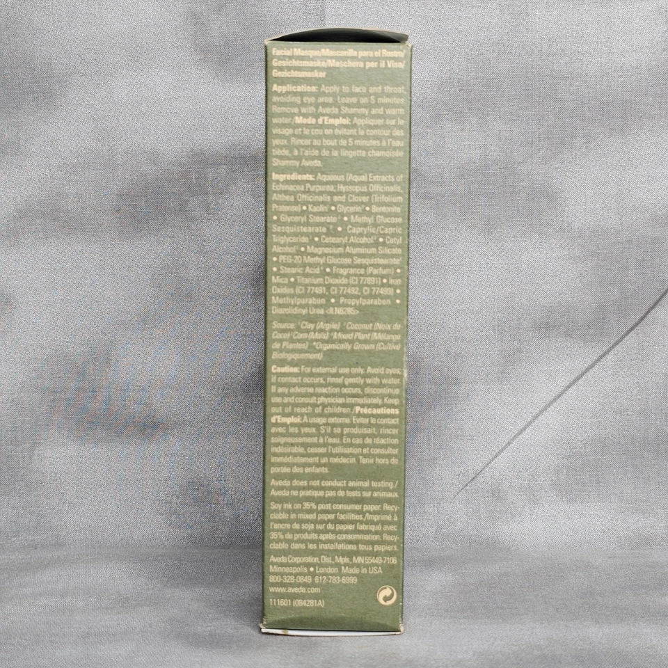 Mascarilla de arcilla herbal de limpieza profunda AVEDA 4,5 OZ NUEVA, descontinuada y difícil de encontrar *leer* Foto 3 de 4