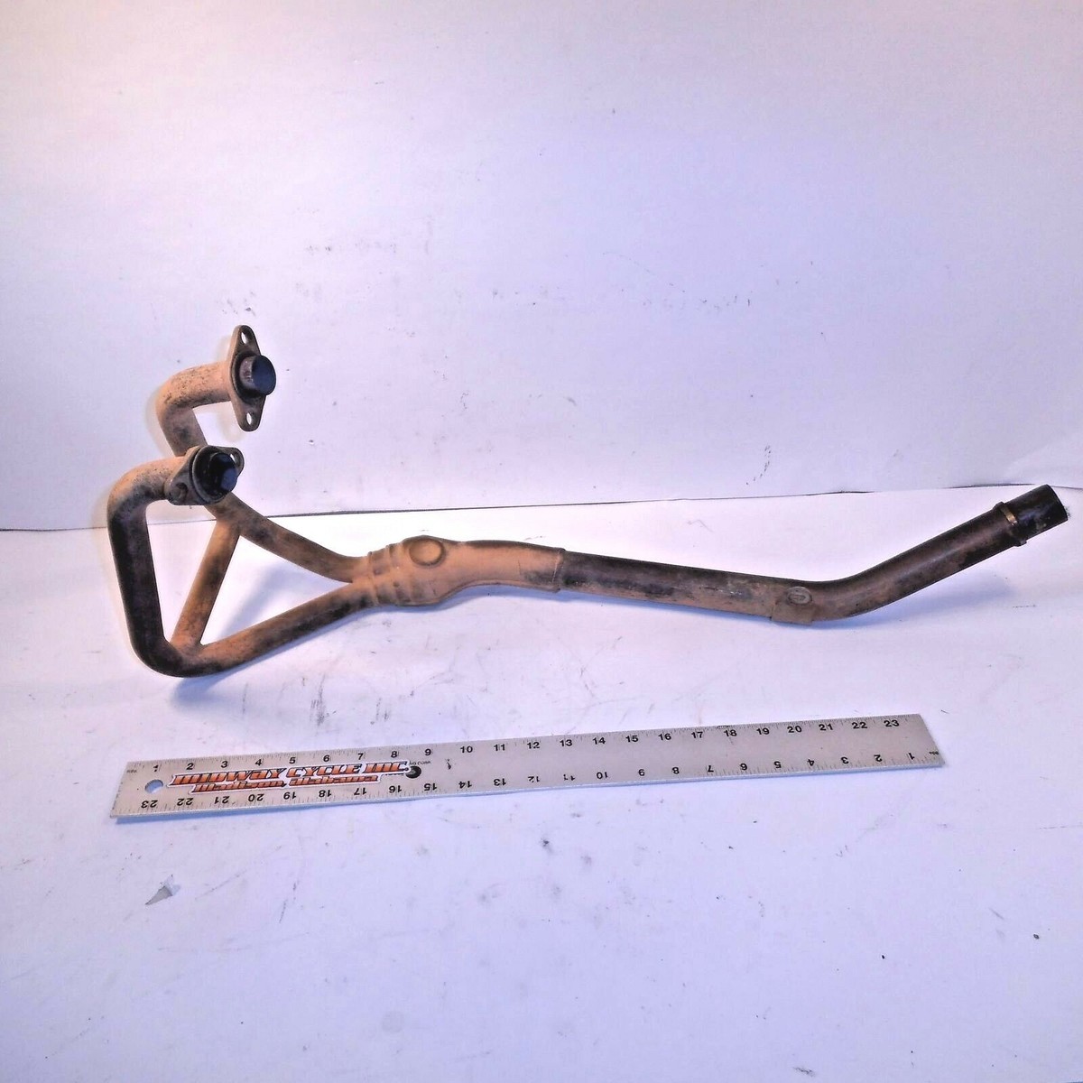 08-10 KAWASAKI NINJA EX250R EXHAUST HEADER PIPES MANIFOLD 39178