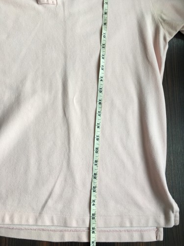 Polo Ralph Lauren Light Pink Polo Shirt Short Sleeve Women’s XL Small Marks - Picture 11 of 12