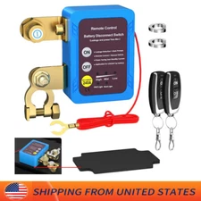 Car Kill Switch Remote Control Battery Disconnect Power Shut Off 12v Wireless 