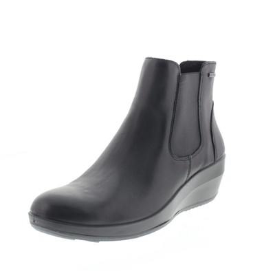 Legero Divine - Keilabsatz Stiefelette aus Goretex und schwarzem Leder - Damenschuhe