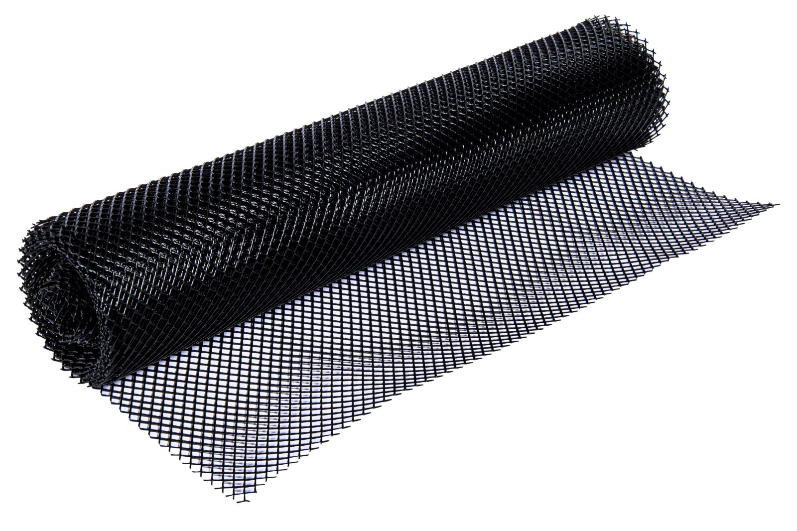 Bar Shelf Liner Glass Matting Black Silicone Mesh Roll 5 Metre Roll x 61cm Pub