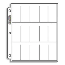 20 - 15 POCKET TOBACCO CARD COLLECTOR PAGES ARCHIVAL SAFE ALLEN & GINTER