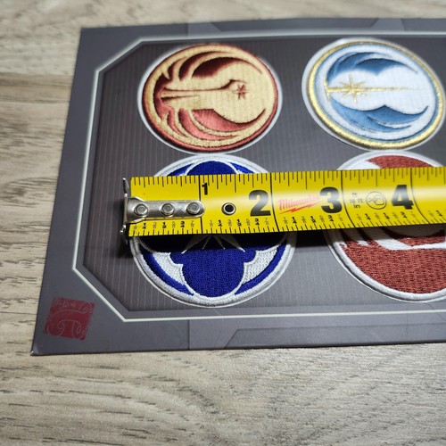 Disney Parks Star Wars Set of 4 Round Temporary or Permanent Jedi Patches - Bild 3 von 3