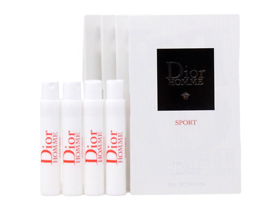 DIOR HOMME SPORT 1.0ml .03fl oz x 4 COLOGNE SPRAY SAMPLES