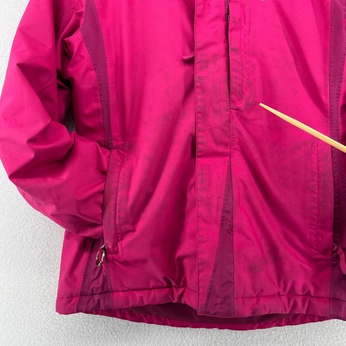PATAGONIA Jacket Youth M 10 Girls Packable Insulated Hooded Quilted Coat Pink - Picture 10 of 14