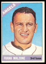 1966 Topps #152 Frank Malzone California Angels