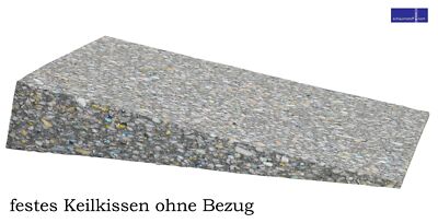 Keilkissen orthopädischer Sitzkeil aus Verbundschaumstoff, Sitzhilfe Sitzkissen