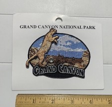 Grand Canyon National Park Mountain Lion Moving Articulating Embroidered Patch