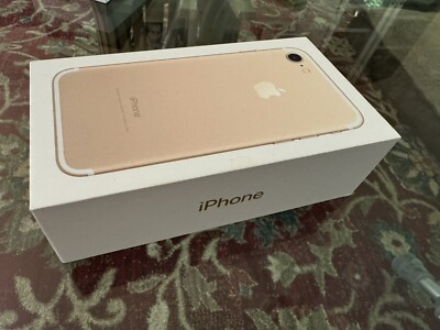 iPhone 7 Plus Gold 128GB BOX ONLY | eBay