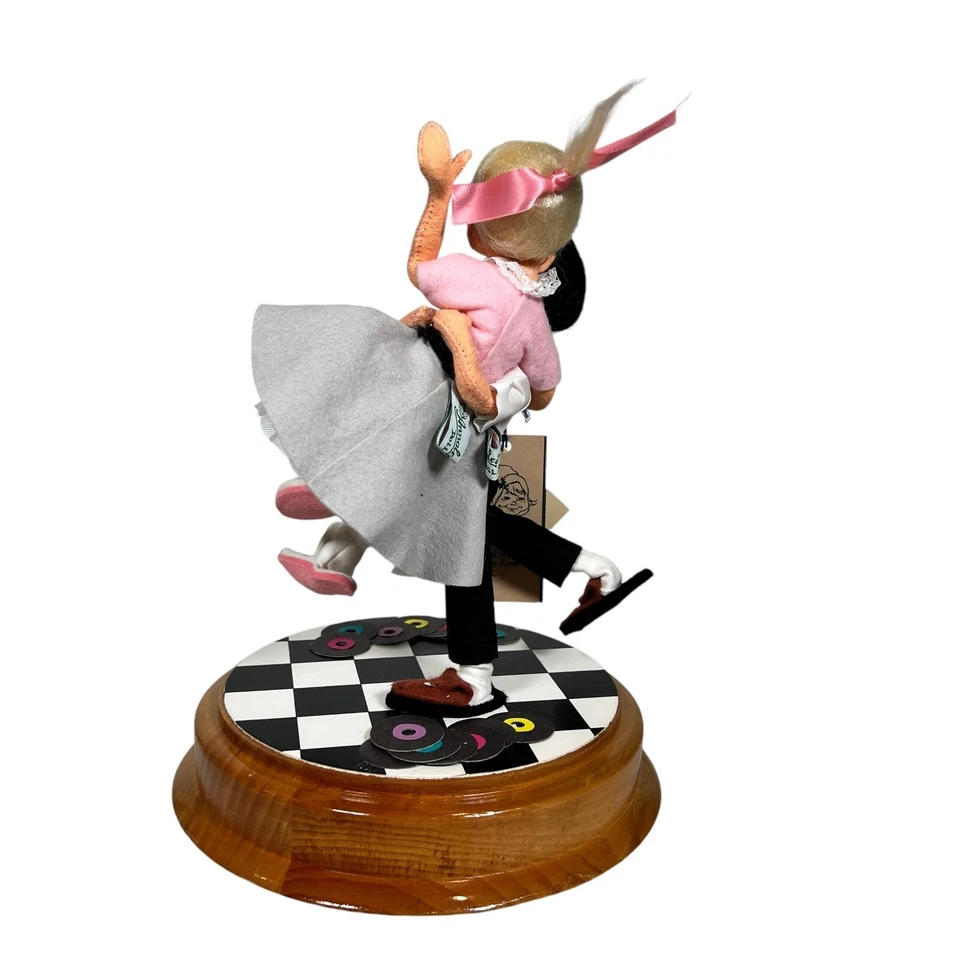 Annalee Great Americana Era Series Fabulous Fifties Dancers #9661 12"x8.5" - Image 4 of 4