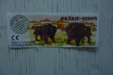 BPZ - PRÄRIE-BISON "Bison 614 424" Ü Ei 1998 v. Ferrero  alt